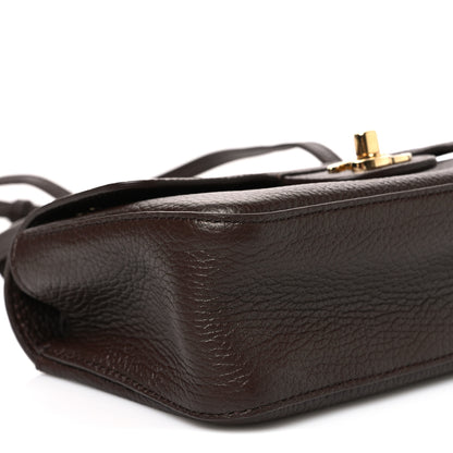 Chanel Grained Calfskin Mini Souplissimo Maxi Flap Dark Brown 8 of 9