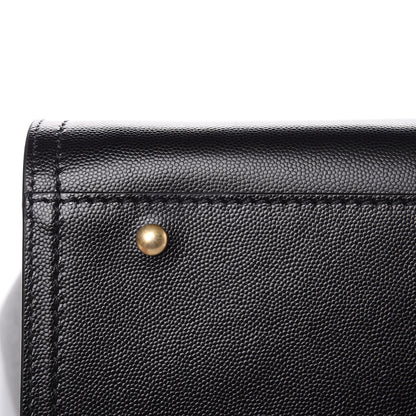 Chanel Caviar Small Studded Deauville Tote Black 10 of 11
