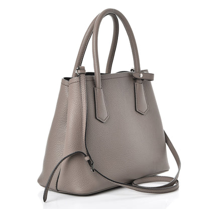 Prada Vitello Daino Small Double Bag Argilla Black 4 of 13