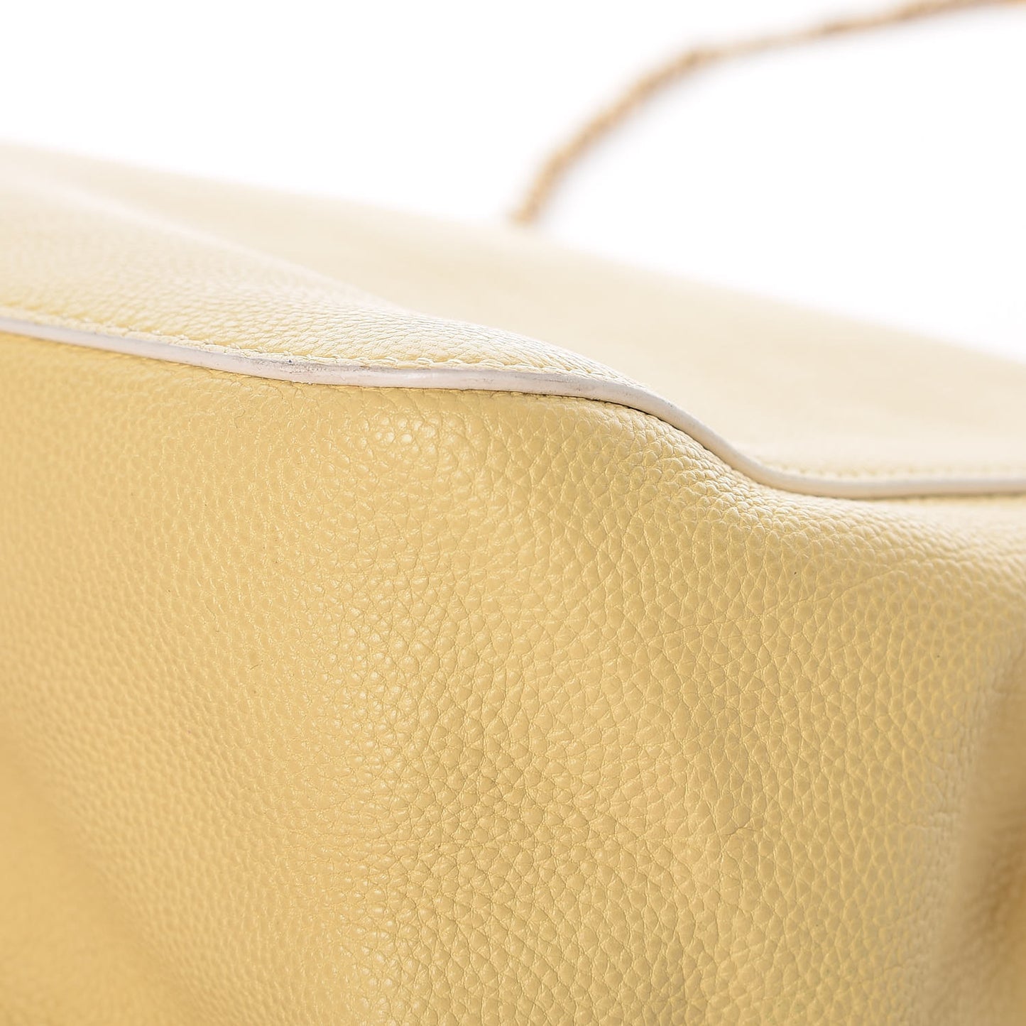 Goatskin Medium Elsie Shoulder Bag Sunlight
