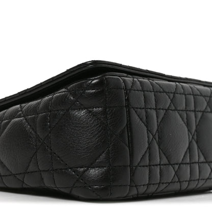 Christian Dior Calfskin Cannage Small Caro Bag Black 9 of 10