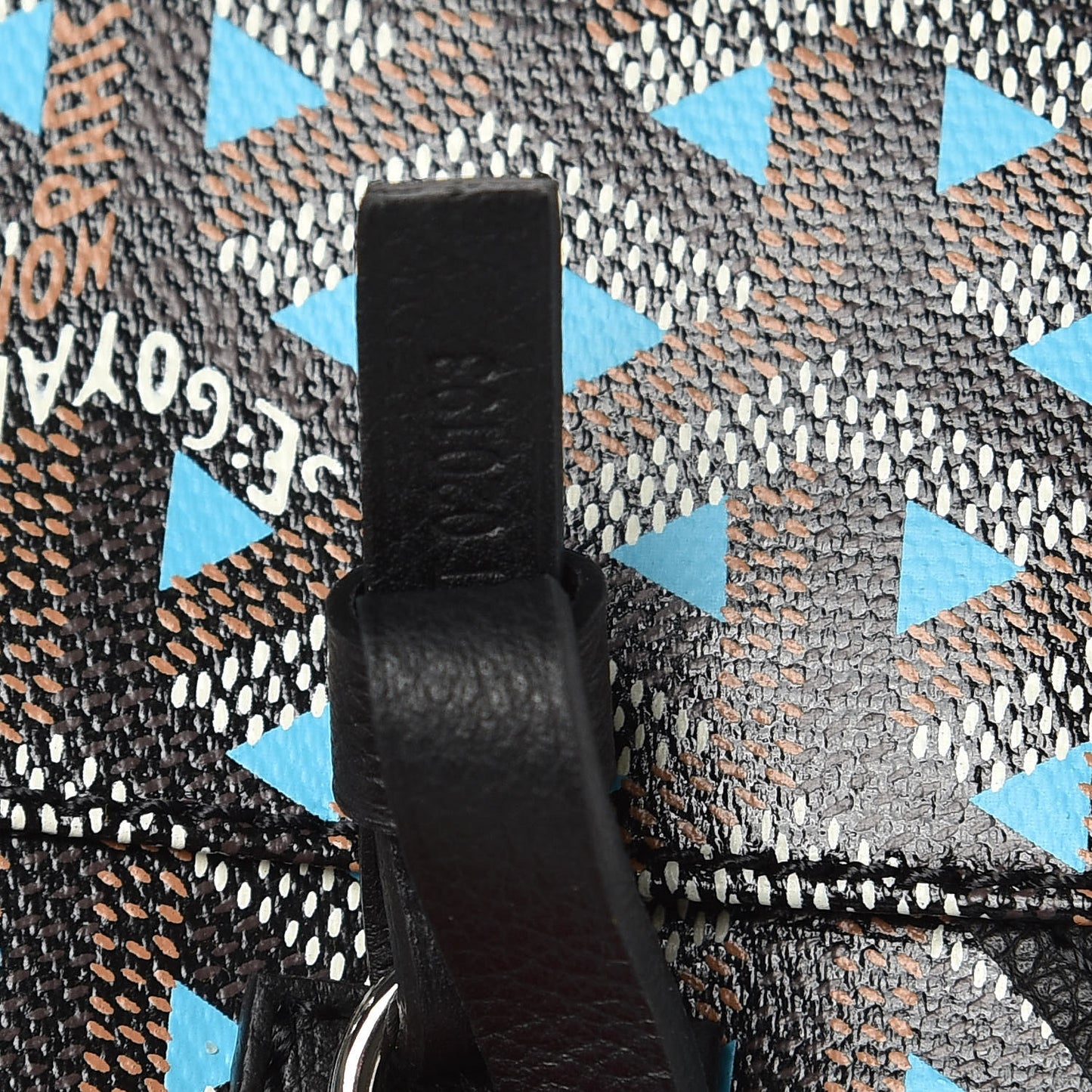 Goyardine Saint Louis Claire Voie PM Black Blue