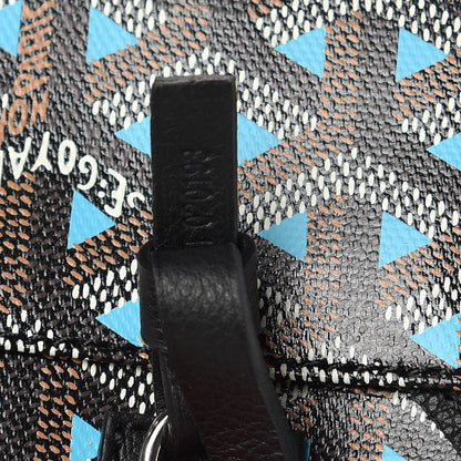 Goyard Goyardine Saint Louis Claire Voie PM Black Blue 8 of 12