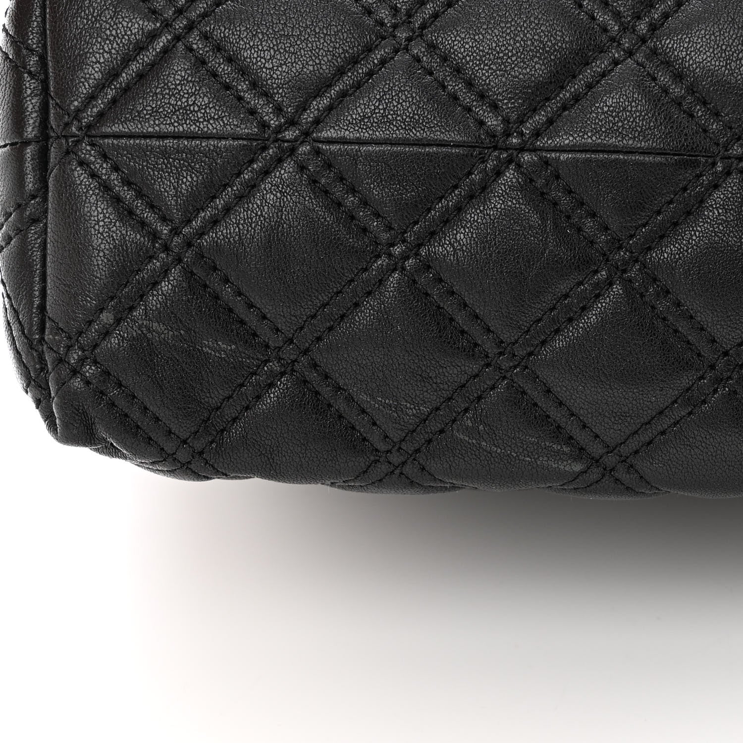Marc Jacobs Lambskin Quilted The XL Single Flap Black 11 of 12