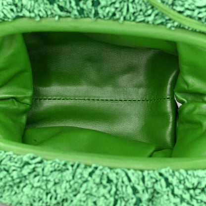 Bottega Veneta Boucle Curly Raffia The Mini Pouch Parakeet 5 of 9