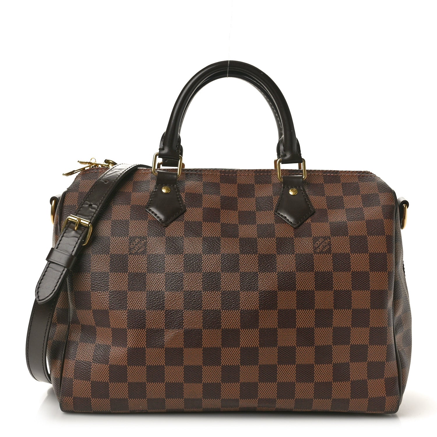 Louis Vuitton Damier Ebene Speedy Bandouliere 30 1 of 10