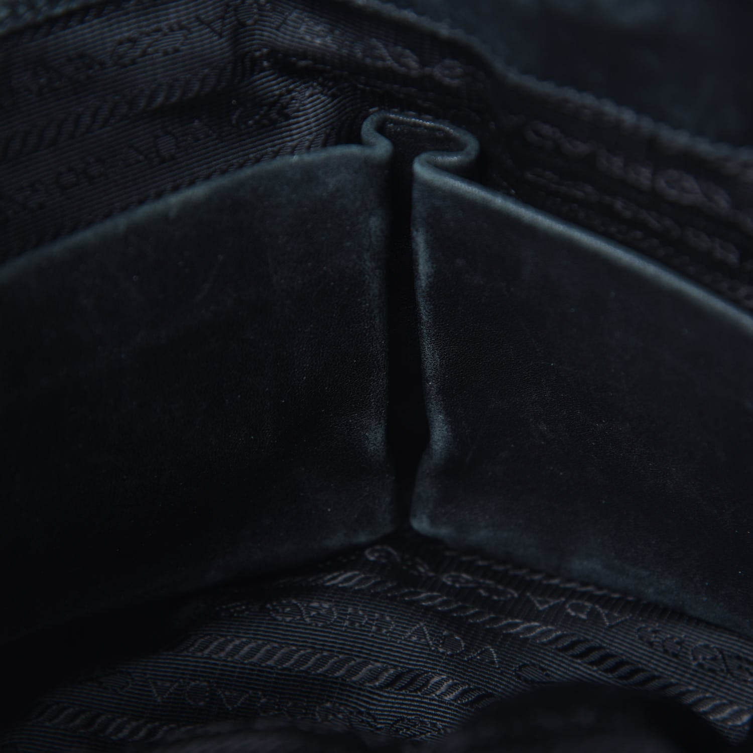 Prada Tessuto Nylon Gaufre Tote Black 11 of 16