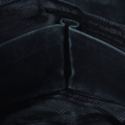 Prada Tessuto Nylon Gaufre Tote Black 11 of 16