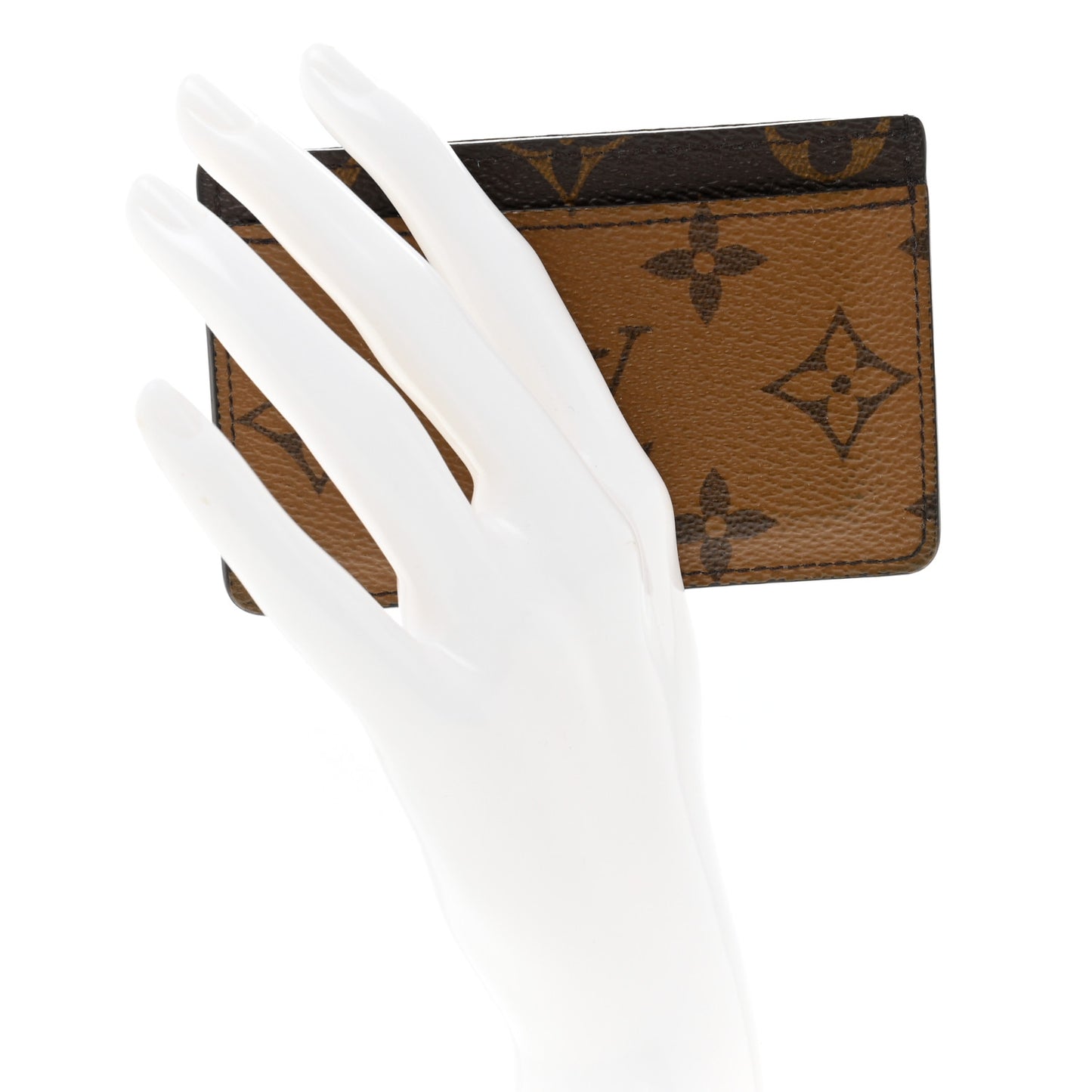 Reverse Monogram Card Holder