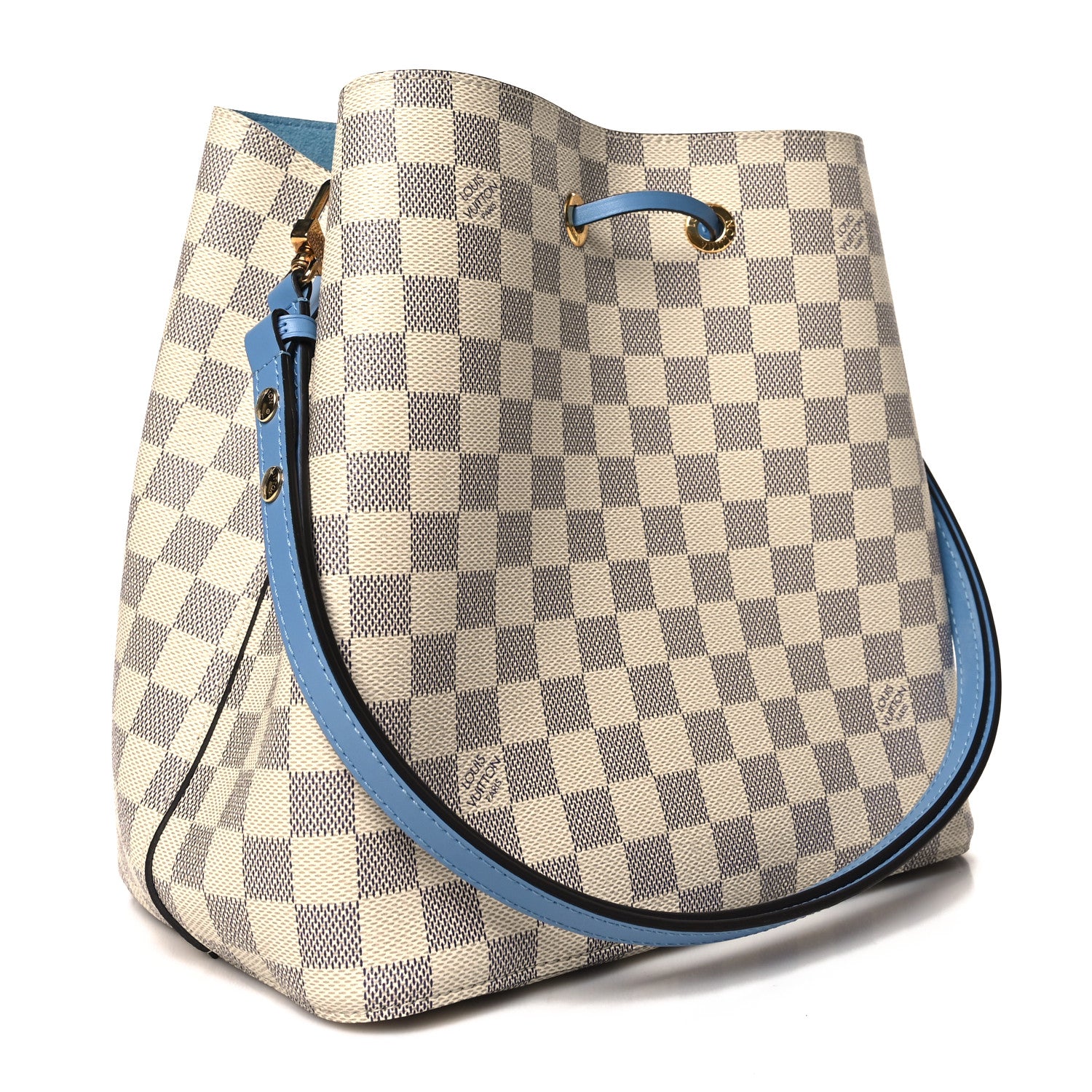 Louis Vuitton Damier Azur Neonoe MM Bleuet 3 of 9