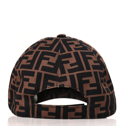 Fendi Canvas FF Reloaded Baseball Hat Tobacco Red 5 of 7