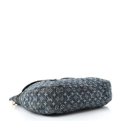 Louis Vuitton Denim Daily GM Gris Blue 4 of 12