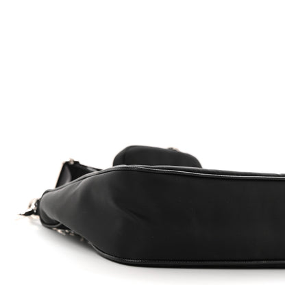 Prada Nylon Re-Edition 2005 Shoulder Bag Black 8 of 9