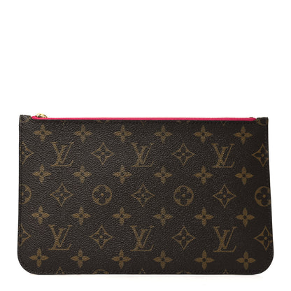 Louis Vuitton Monogram Neverfull MM GM Pochette Pivoine 1 of 6