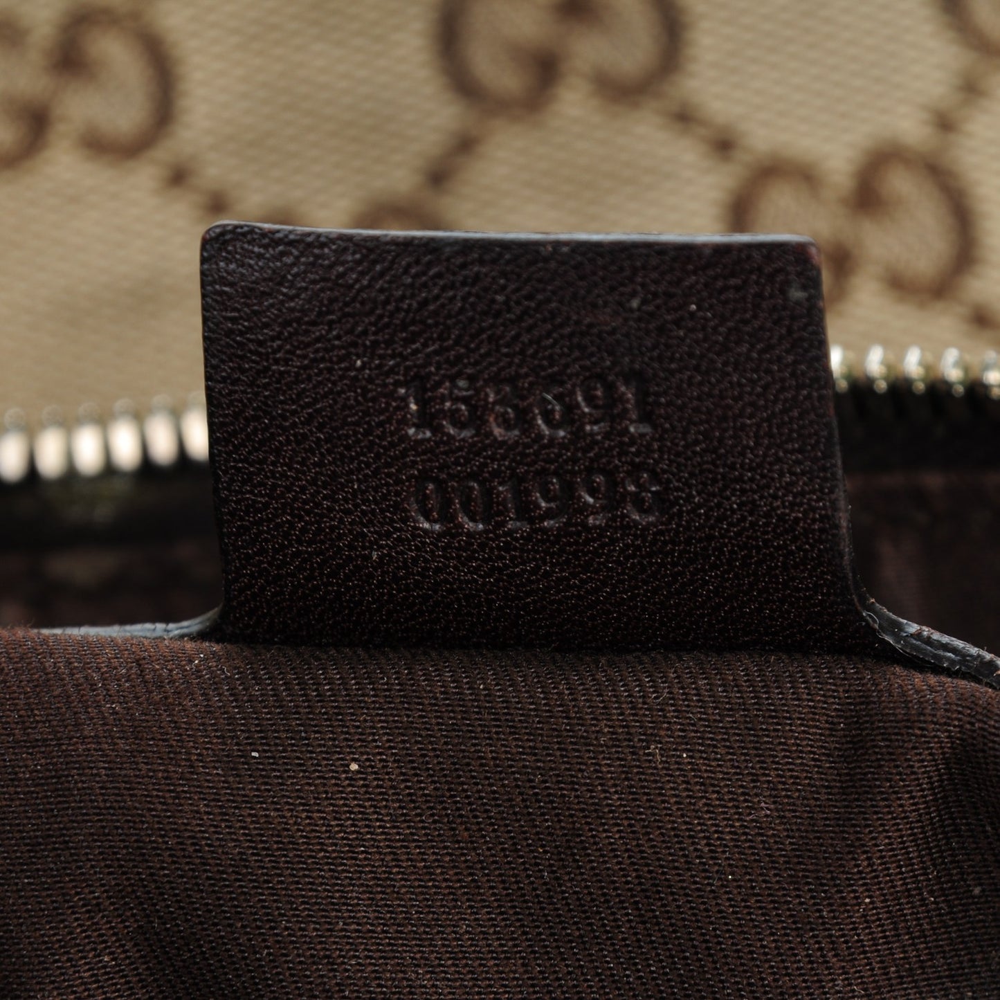 Monogram Web Studded Pelham Shoulder Bag Dark Brown