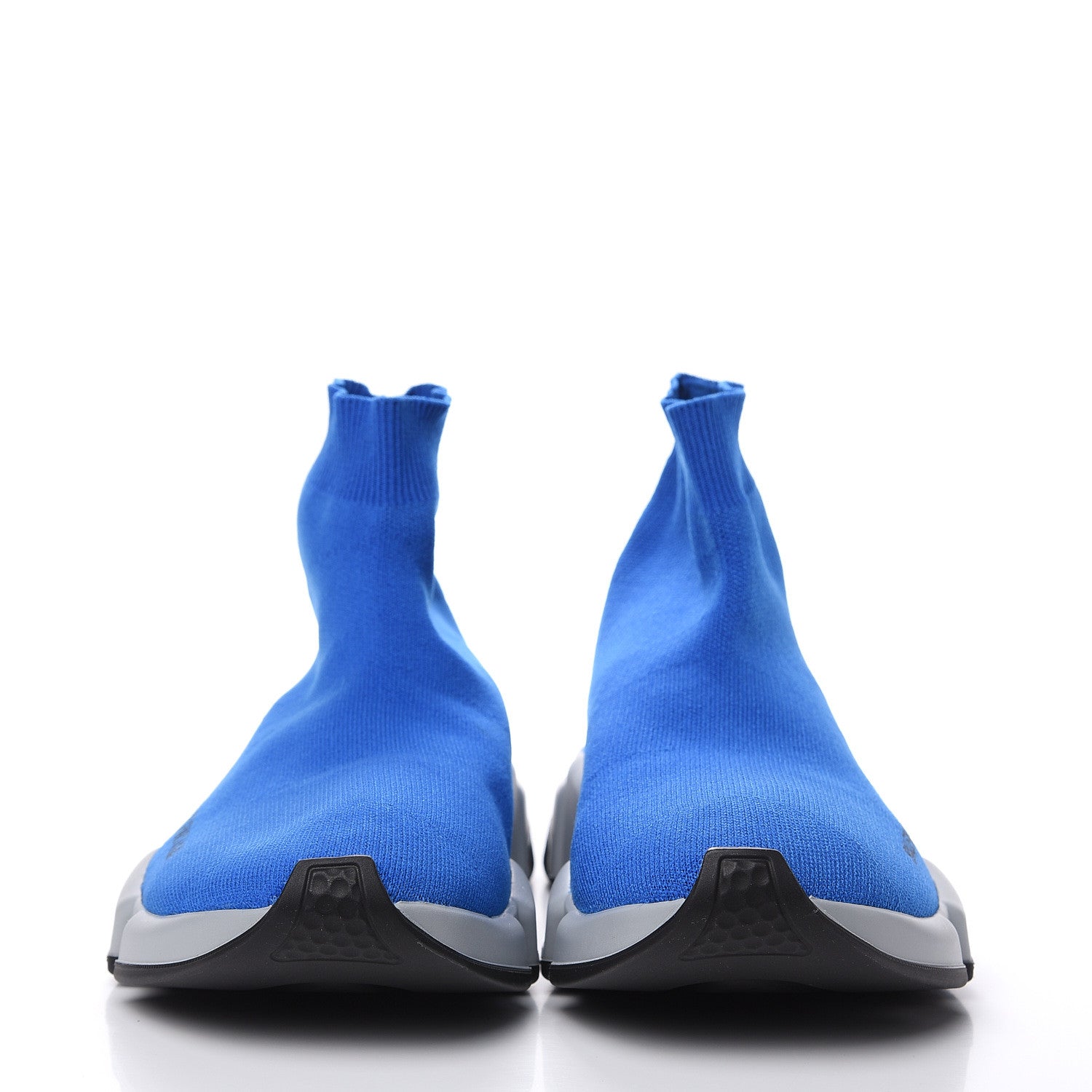 Balenciaga Neoprene Knit Mens Speed Sneakers 40 Bleu 2 of 8