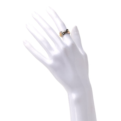 Cartier 18K Pink Yellow White Gold Classic Trinity Ring 50 5.25 2 of 9