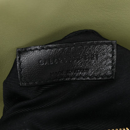 Saint Laurent Lambskin Quilted Toy Loulou Puffer Monogram Chain Satchel Light Pistache 8 of 12