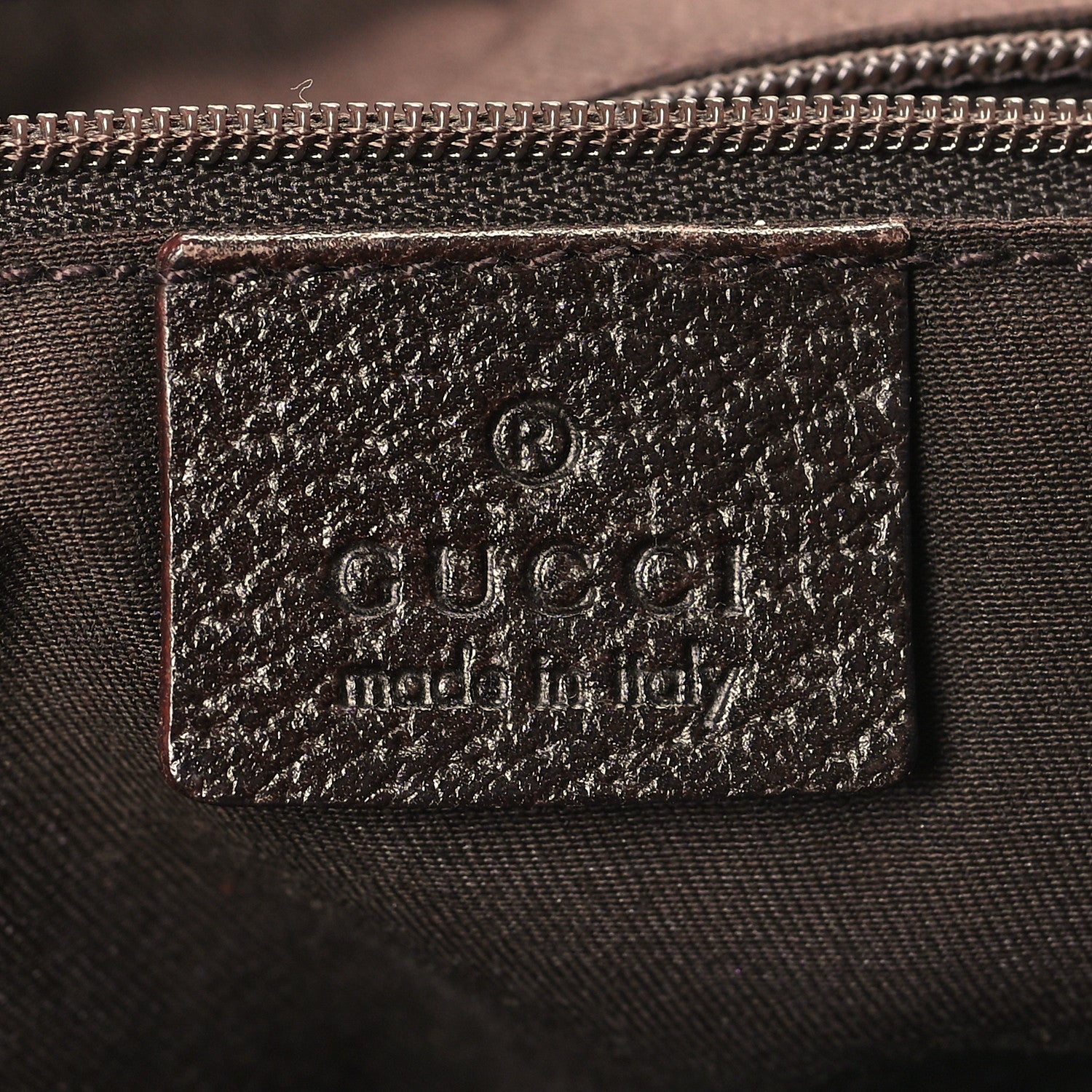 Gucci Monogram Small Princy Satchel Dark Brown 5 of 14