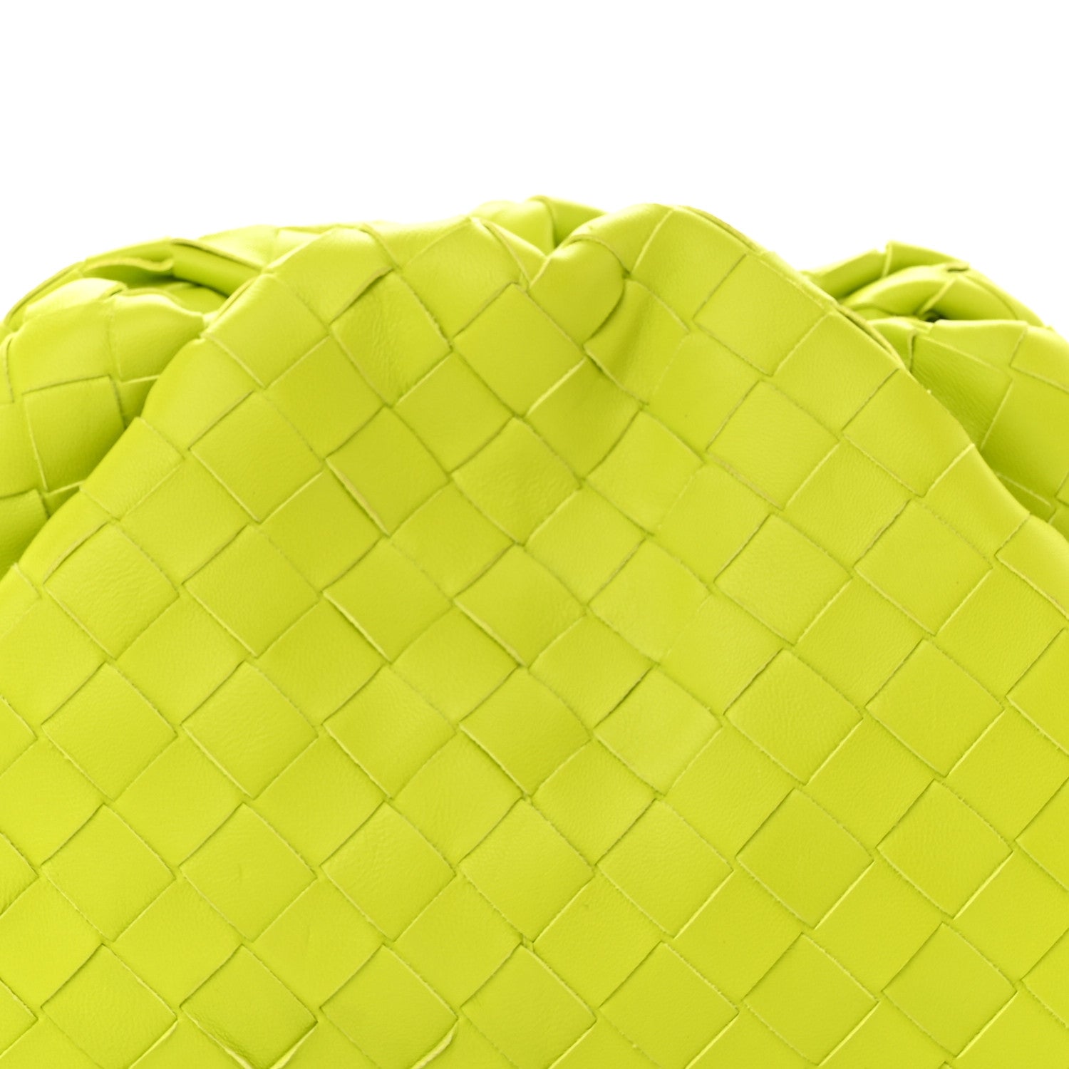 Bottega Veneta Nappa Maxi Intrecciato The Pouch Oversized Clutch Kiwi 9 of 11
