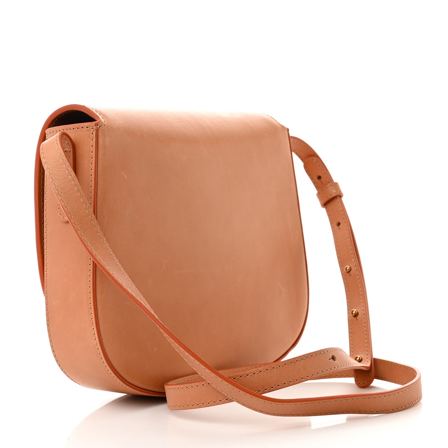 Calfskin Crossbody Bag Cammello