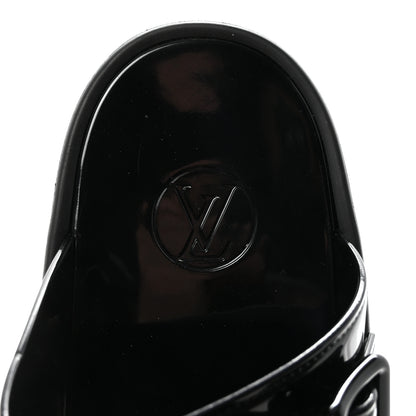 Louis Vuitton Monogram Sunbath Flat Mule Sandals 39 Black 8 of 9