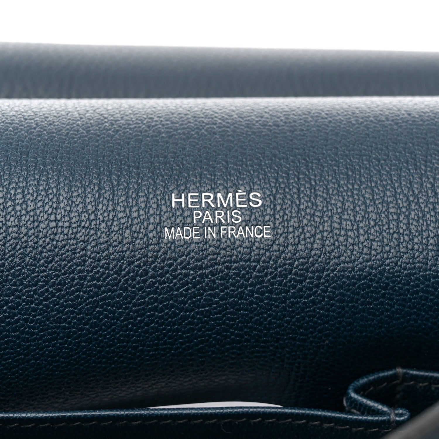 Hermes Taurillon Clemence Jypsiere 34 Bleu de Prusse 6 of 15