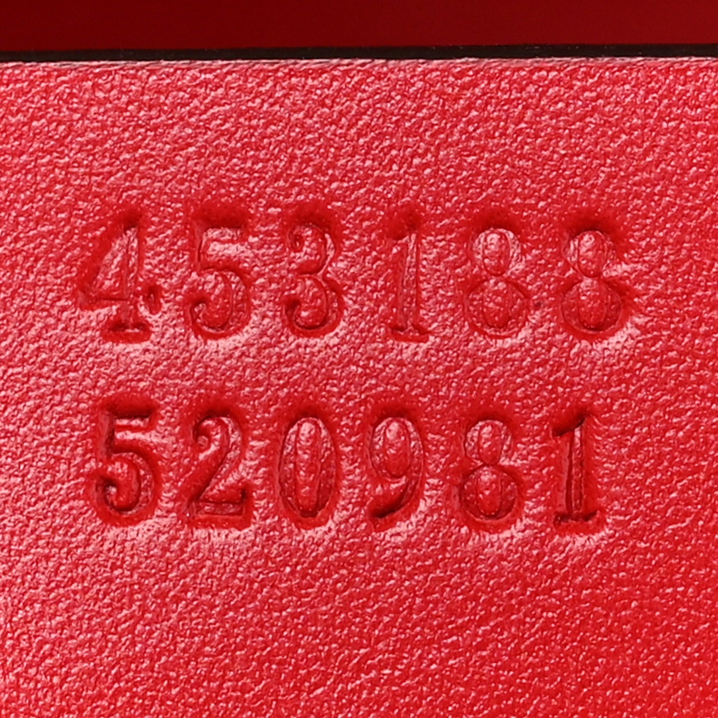 Guccissima Signature Small Padlock Top Handle Bag Hibiscus Red