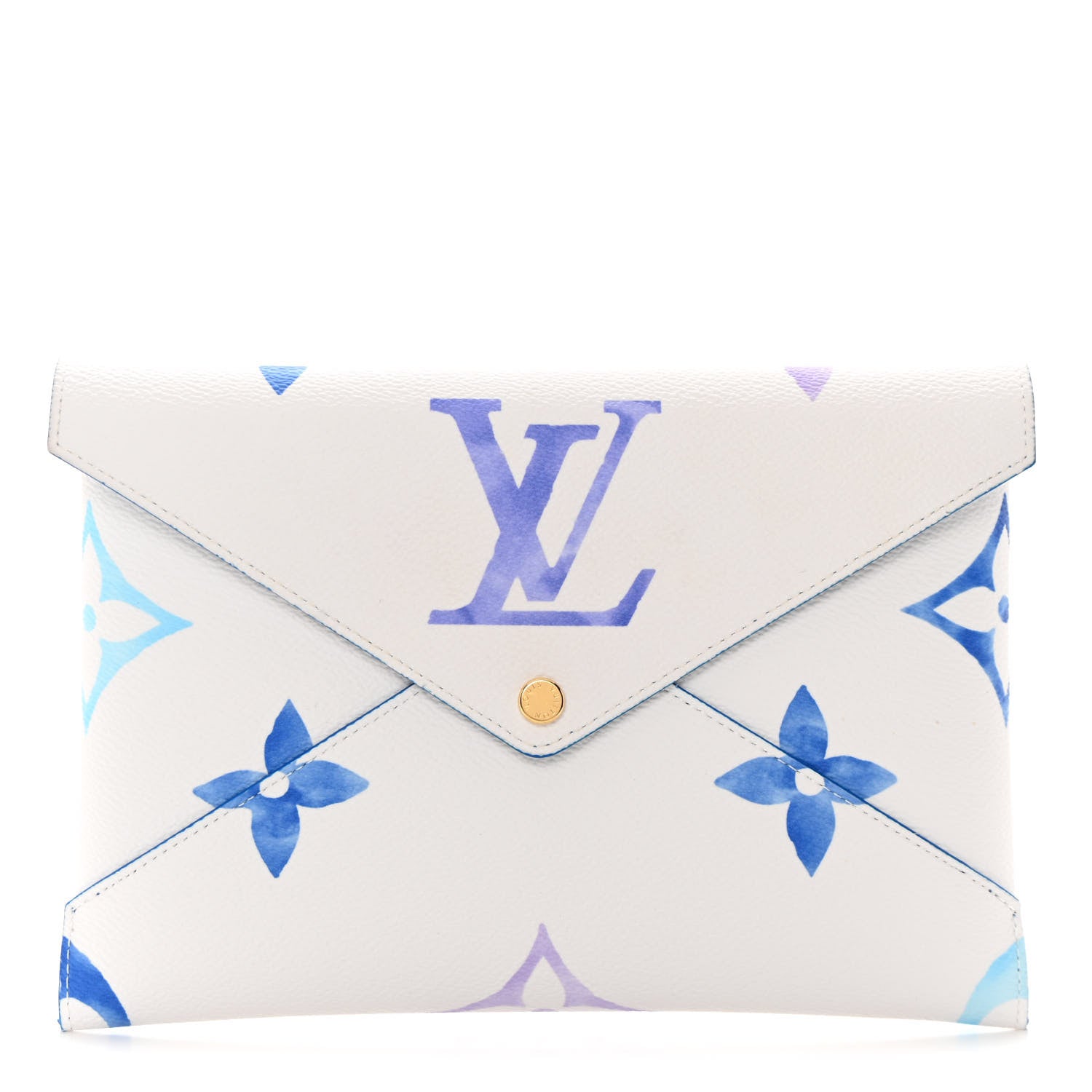 Louis Vuitton Monogram By The Pool Large Kirigami Pochette Blue 1 of 8