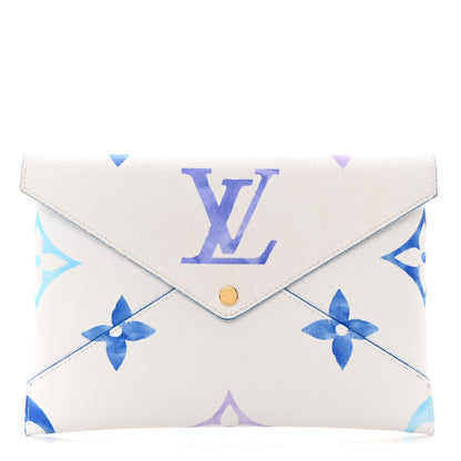 Louis Vuitton Monogram By The Pool Large Kirigami Pochette Blue 1 of 8