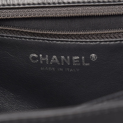 Chanel Aged Calfskin Accordion Reissue 2.55 Flap Dark Grey 7 of 9