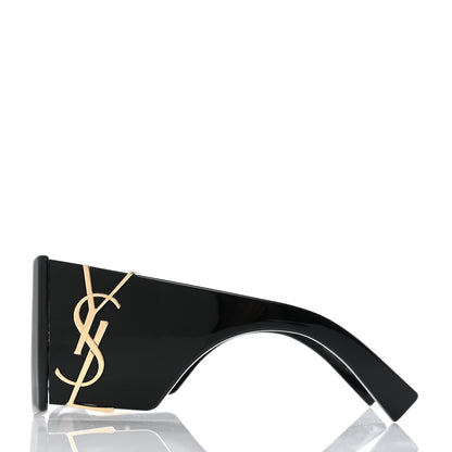 Saint Laurent Acetate Blaze Sunglasses SL M119 Black 3 of 9