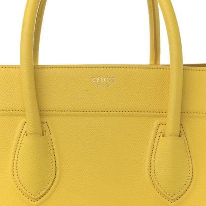 Celine Grained Calfskin Medium Phantom Luggage Yellow 8 of 15