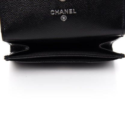 Chanel Caviar Quilted My Everything Flap Card Holder Black 5 of 8
