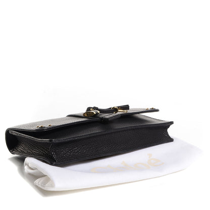 Chloe Calfskin Aurore Wallet on Chain Black 4 of 8