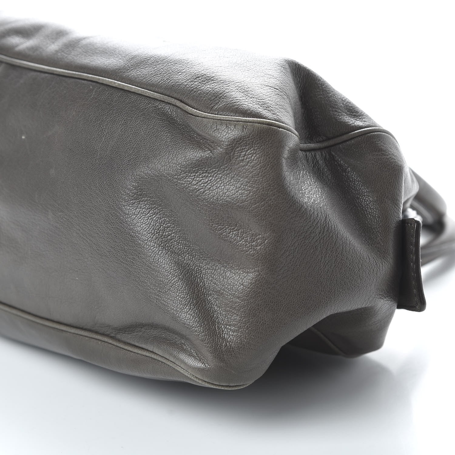 Saint Laurent Sheepskin Muse Bowler Grey 7 of 10