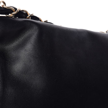 Chanel Lambskin Coco Ball Fold Over Bag Black 11 of 11