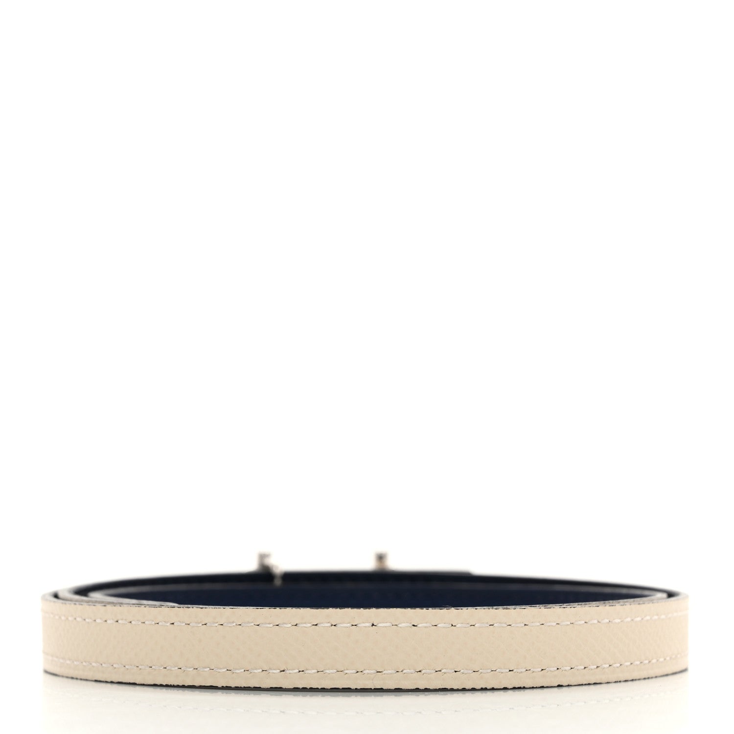 Hermes Swift Epsom 13mm Gamma Belt 75 30 Bleu Saphir Craie 3 of 7