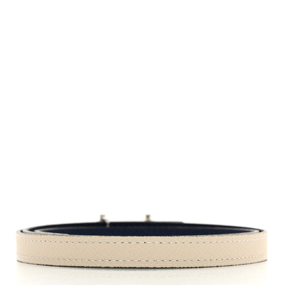 Hermes Swift Epsom 13mm Gamma Belt 75 30 Bleu Saphir Craie 3 of 7