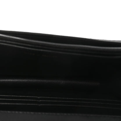 Chanel Lambskin Quilted Preppy Satchel Wallet On Chain WOC Black 5 of 12
