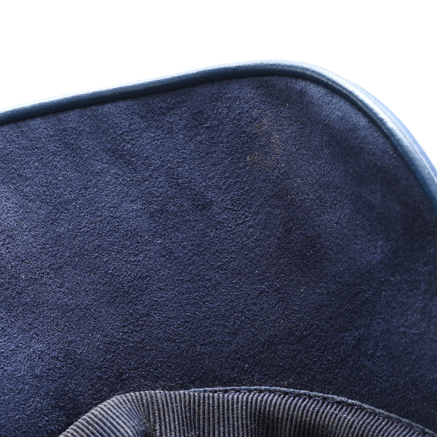 Monogram Denim Jacquard Cap L Blue