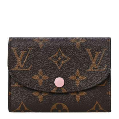 Louis Vuitton Monogram Rosalie Coin Purse Rose Ballerine 1 of 12