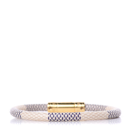 Louis Vuitton Damier Azur Keep It Bracelet 17 3 of 5
