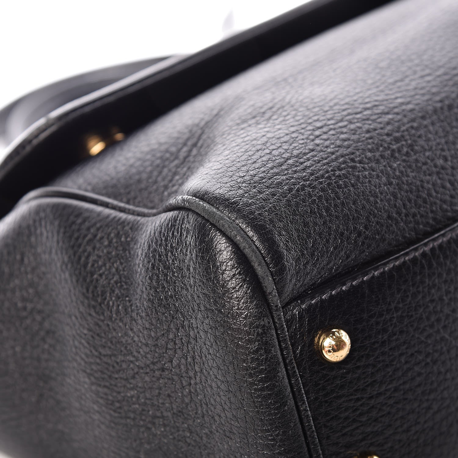 Dolce & Gabbana Grained Deerskin Medium Miss Sicily Satchel Black 8 of 16