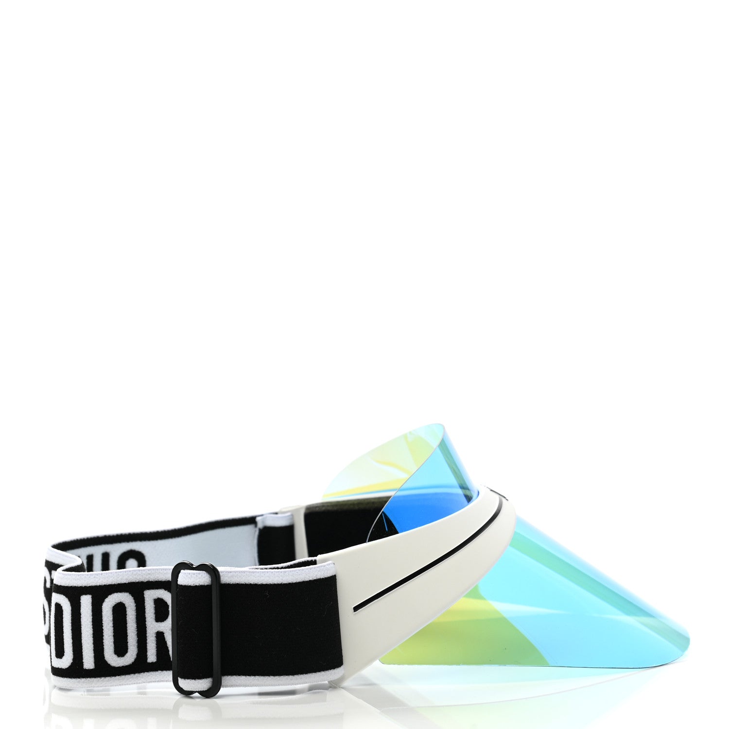 Christian Dior Mirrored DiorClub1 Sun Visor Blue 5 of 9