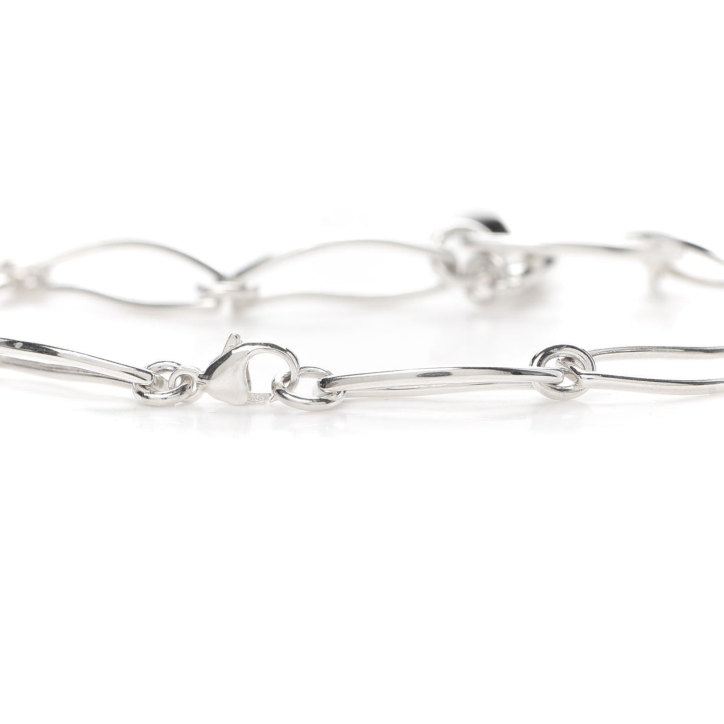Sterling Silver Frank Geary Whale Bracelet