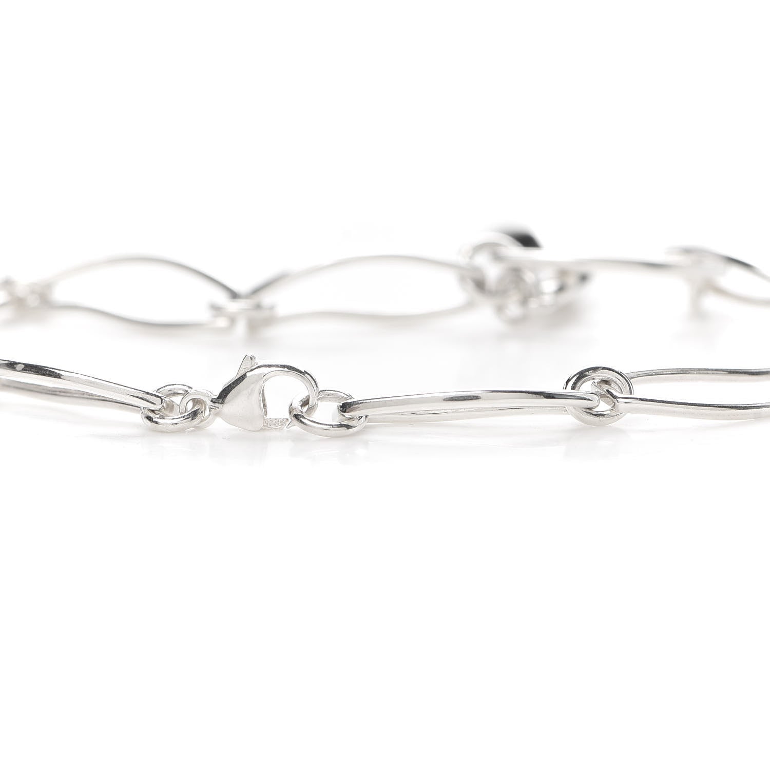 Tiffany Sterling Silver Frank Geary Whale Bracelet 4 of 5