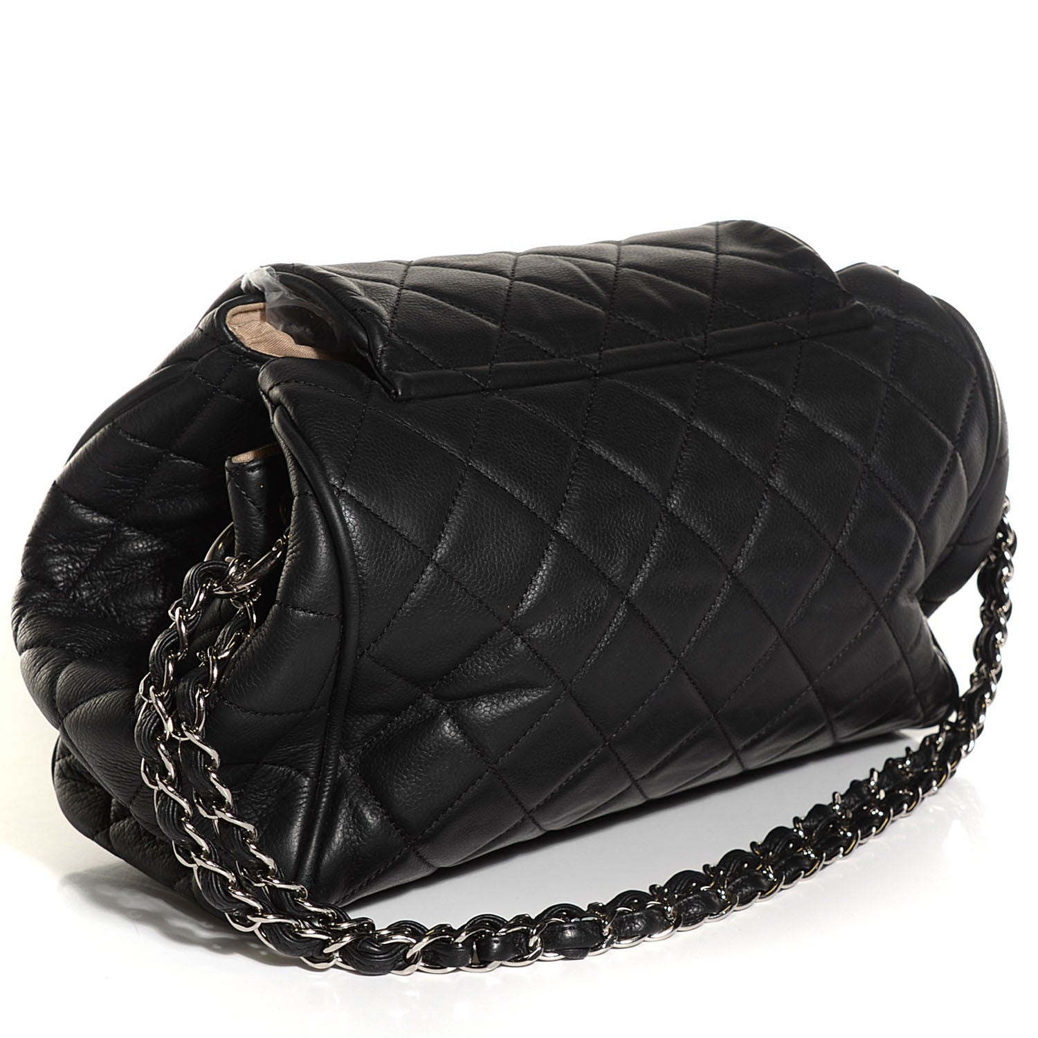 Chanel Caviar Quilted Timeless Accordion Flap Black 3 of 7