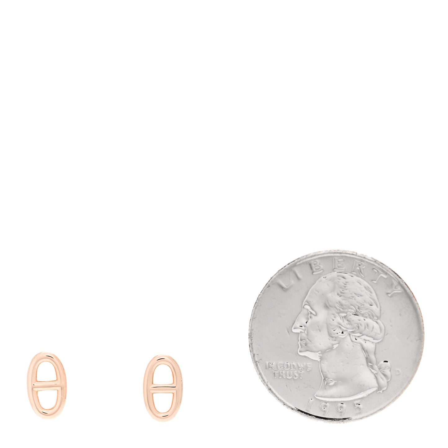 18K Rose Gold TPM Farandole Stud Earrings