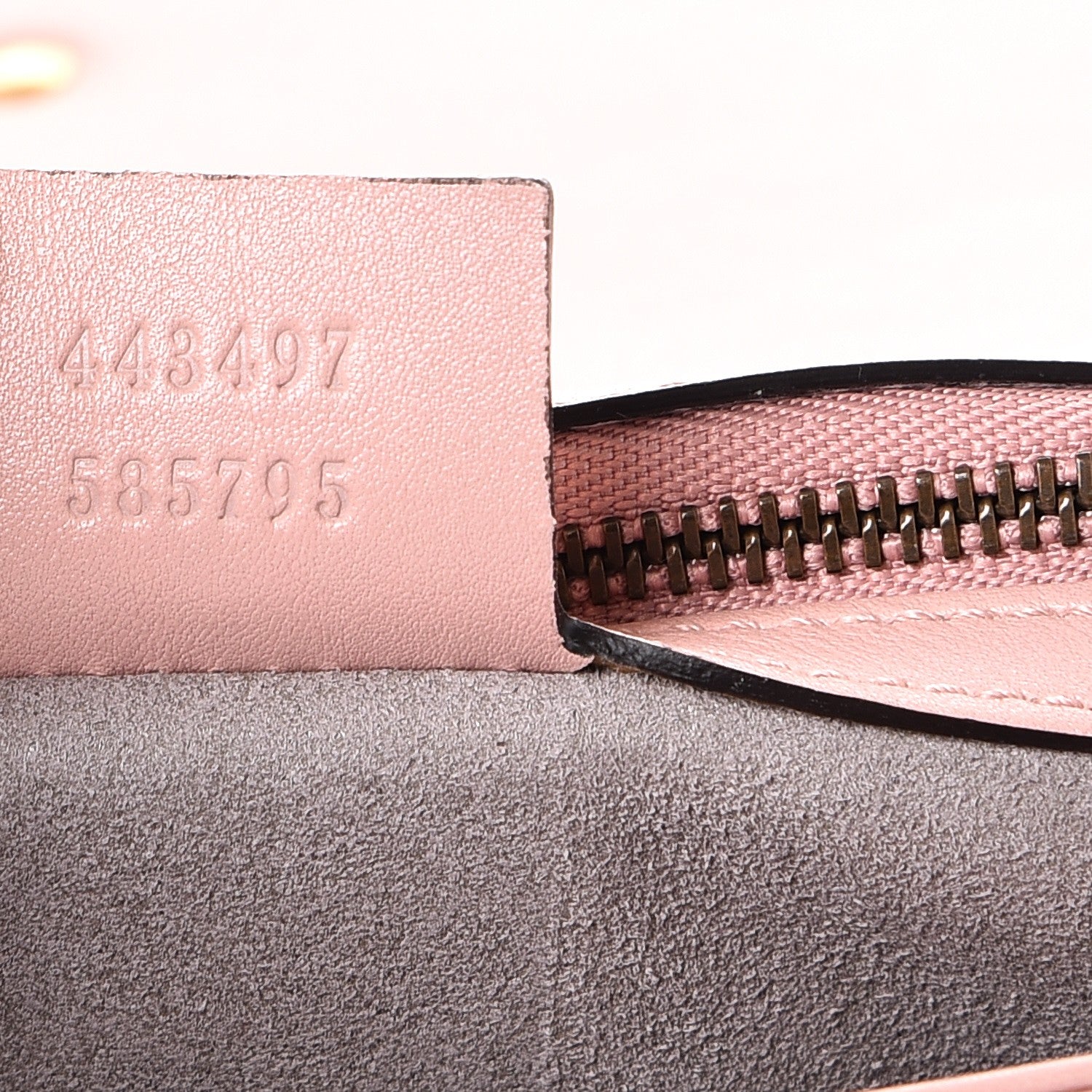 Gucci Calfskin Matelasse Small GG Marmont Shoulder Bag Perfect Pink 7 of 7